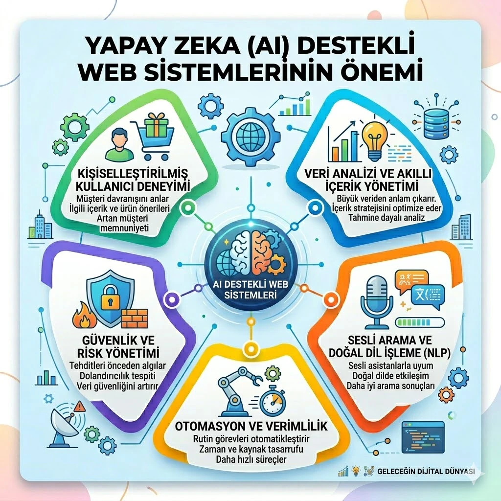 Yapay Zeka Destekli Web Sistemleri Neden Önemli?