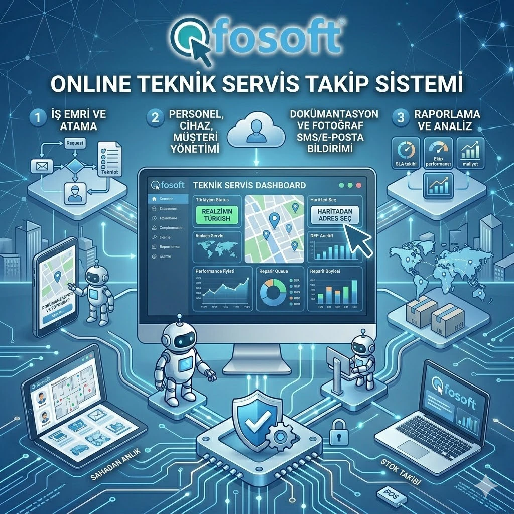 Online Teknik Servis Takip Sistemi